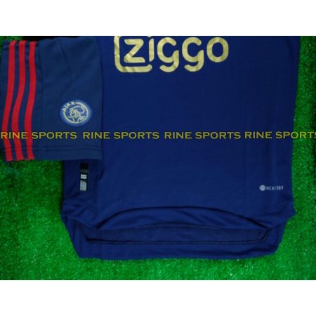 Bộ áo bóng đá AJax xanh đen sân khách hàng thailand 2022-2023