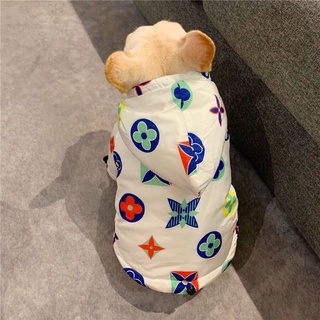 ÁO PHAO LV DÀNH CHO THÚ CƯNG (áo khoác cho chó mèo, có size cho pug, bull, corgi,..)