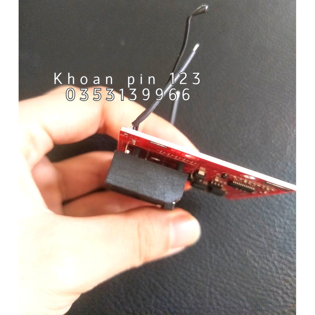 Mạch bảo vệ pin 21v cho máy khoan pin 21v (đỏ)