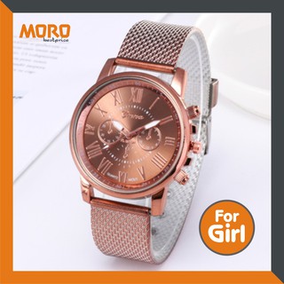 Đồng hồ unisex Geneva Platinum - dây inox hoặc dạng lưới