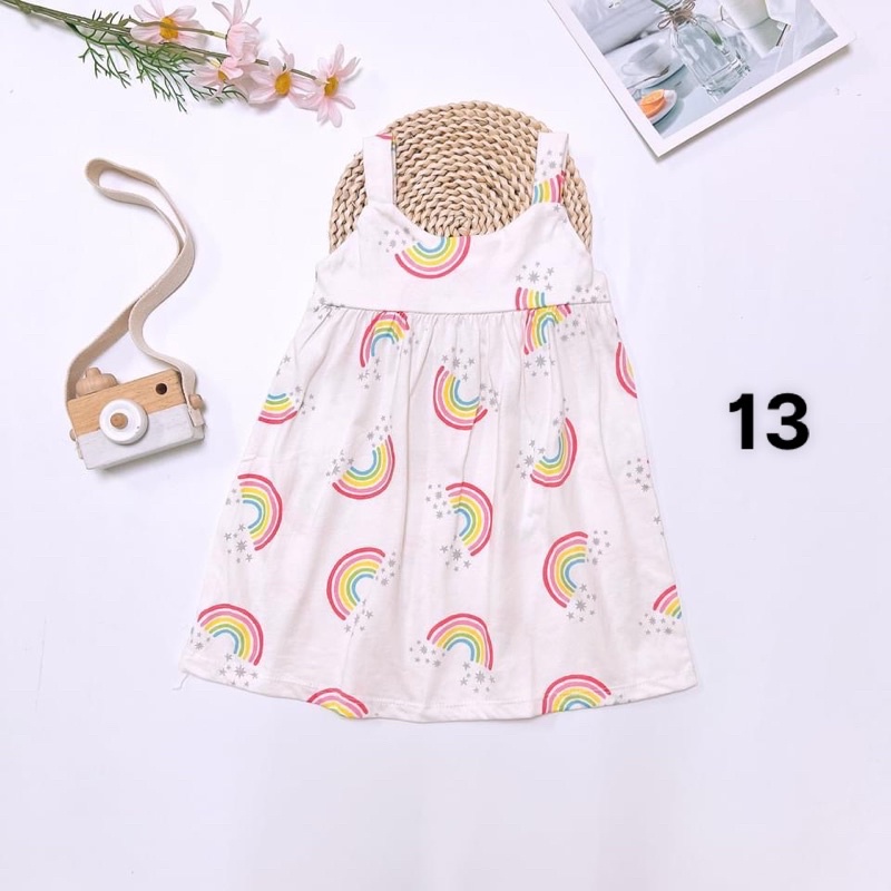 Váy hè 2 dây VNXK bé gái