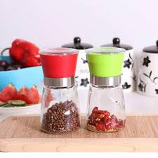 COMBO Máy cối xay tiêu - gồm 2 Cối xay hạt tiêu cầm tay mini tiện dụng