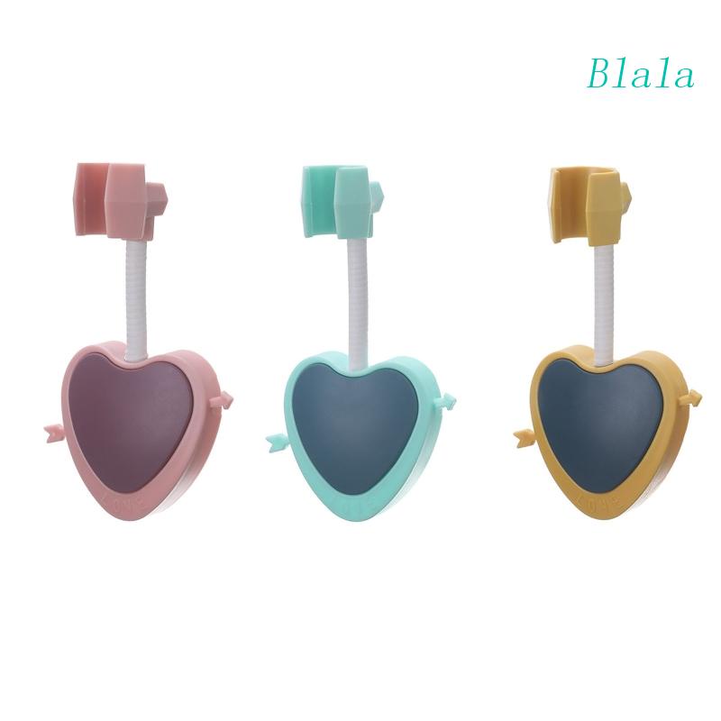 Giá Đỡ Tường Blala Có Thể Điều Chỉnh 360 Độ° Giá Đỡ Đầu Vòi Hoa Sen Hình Trái Tim Có Móc Treo Tiện Dụng Cho Phòng Tắm / Người