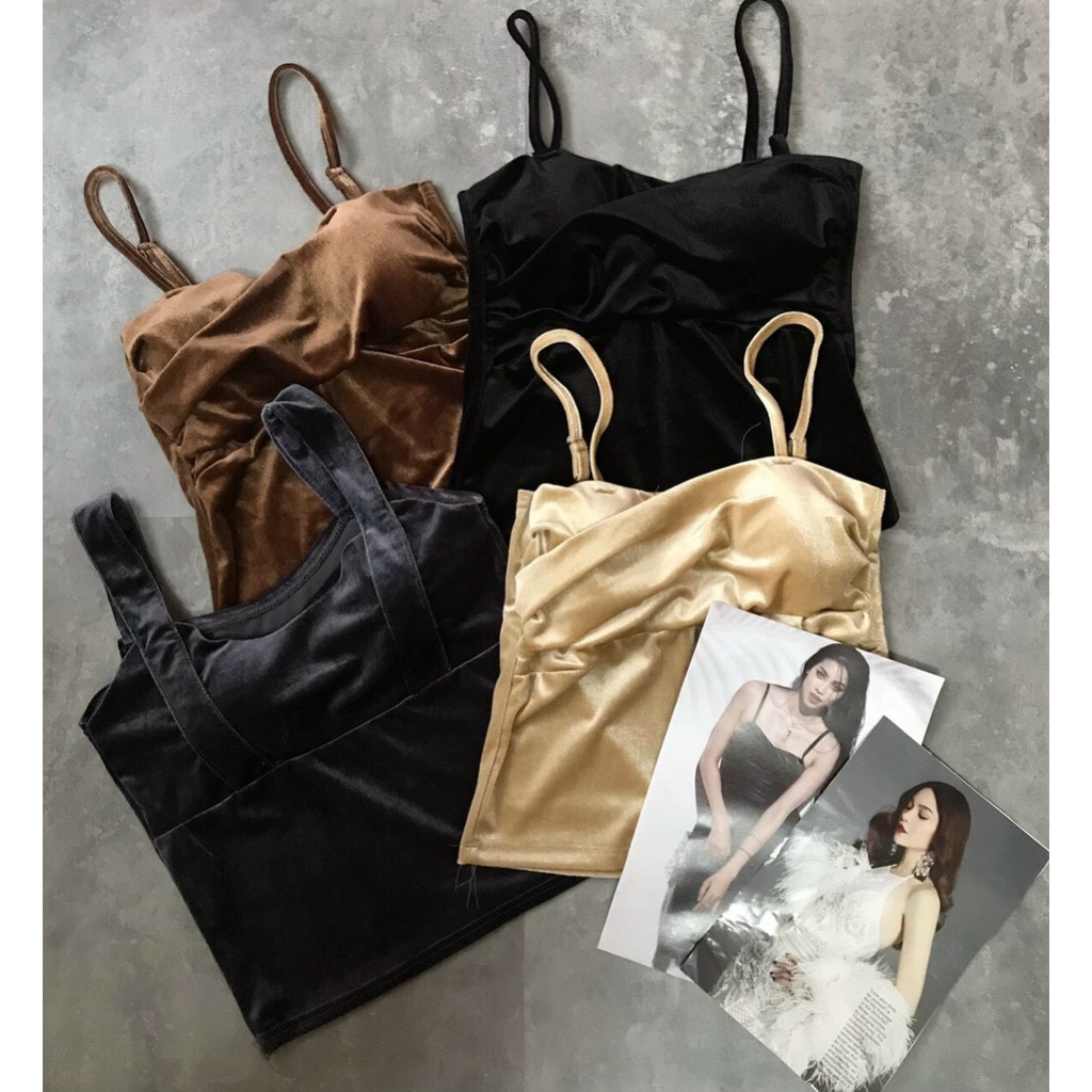 Áo 2S Nhung Cup Ngực Cực Hot_Xưởng May Quang Anh