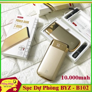 Sạc dự phòng 10.000mah byz - b102