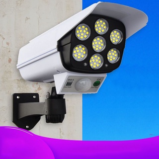 Đèn chống trộm giả camera năng lượng mặt trời, chống nước, có điều khiển