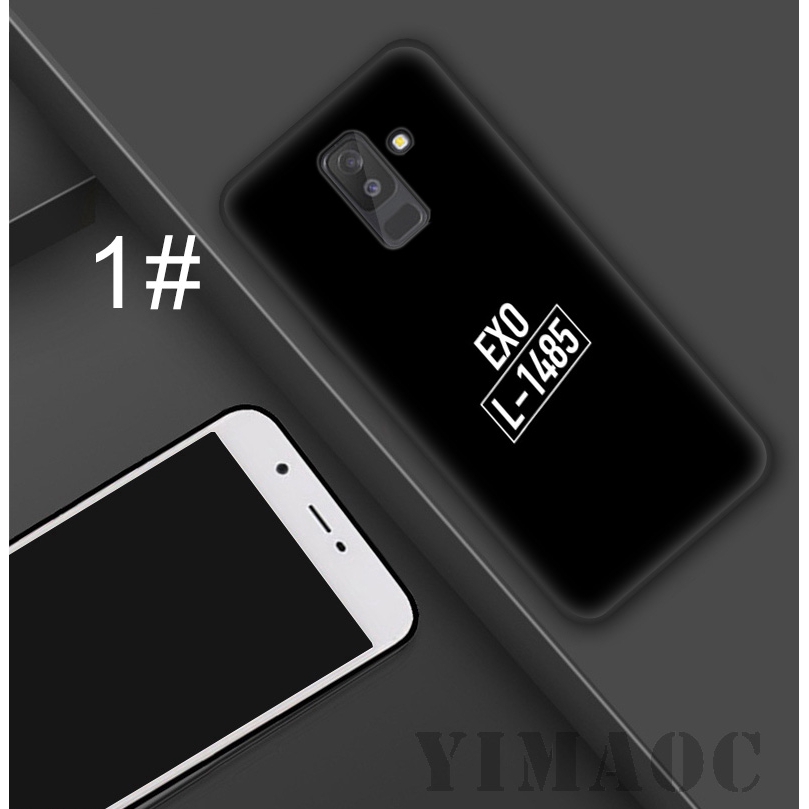 Samsung Galaxy S9 S8 Plus S7 S6 Note 8 9 Soft Case EXO Logo