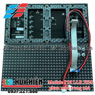 Module Led P10 phun màu trong nhà LLR (Led P10 đầy đủ màu trog nhà) Đầy đủ phụ kiện