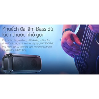 Loa bluetooth LG XBOOM Go PK3