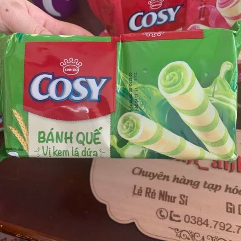￼Bánh Quế Kinh Đô Cosy Đủ Vị 132g