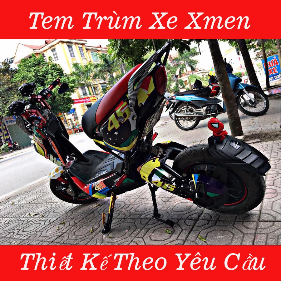 Tem Trùm Xe Điện Xmen 7 mẹu ẹẹp