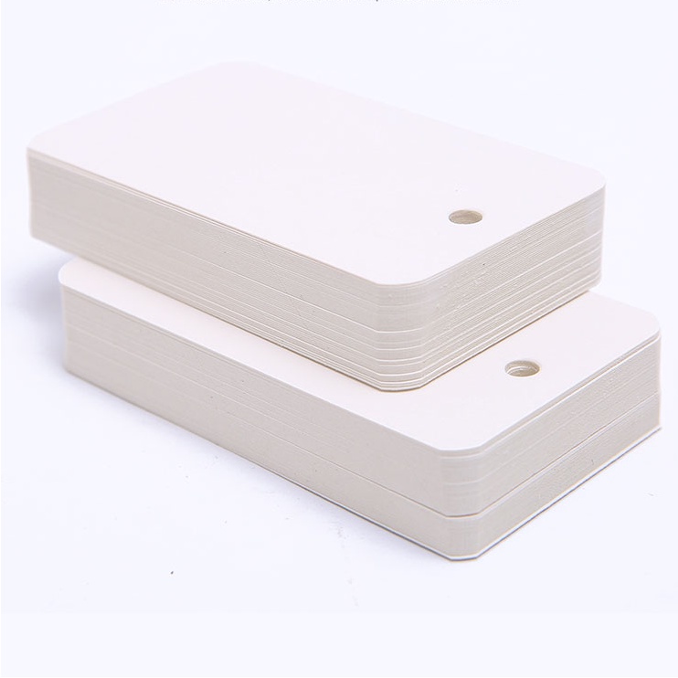 Bộ 100 Thẻ Đánh Dấu Màu Trơn Thân Thiện Với Môi Trường