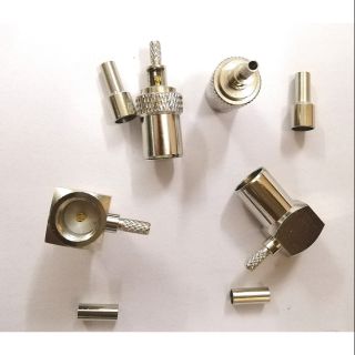 Đầu jack TV  RF9.5  DVB-T nối dây anten cáp đồng trục