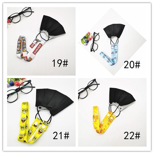 Dây Đeo Mặt Nạ Kiểu Hoạt Hình Chống Thất Lạc Tiện Dụng