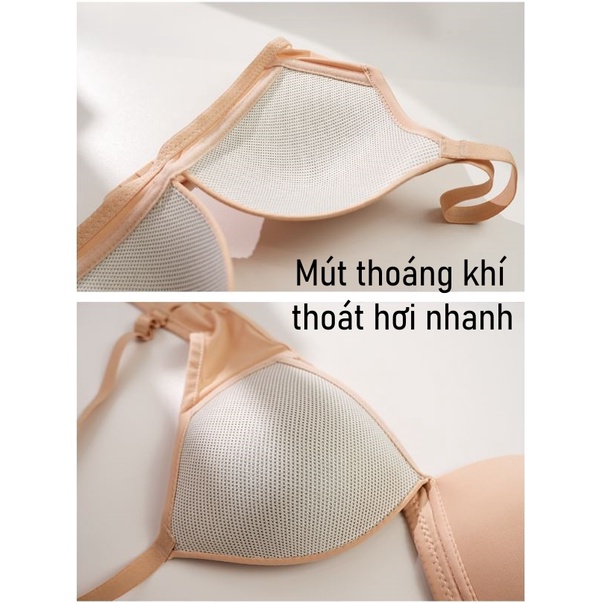 Áo lót nữ cạp chống hằn mỡ Kately màu trơn không gọng, đệm vừa, áo ngực nữ tôn vòng 1 gợi cảm quyến rũ AL003 | BigBuy360 - bigbuy360.vn