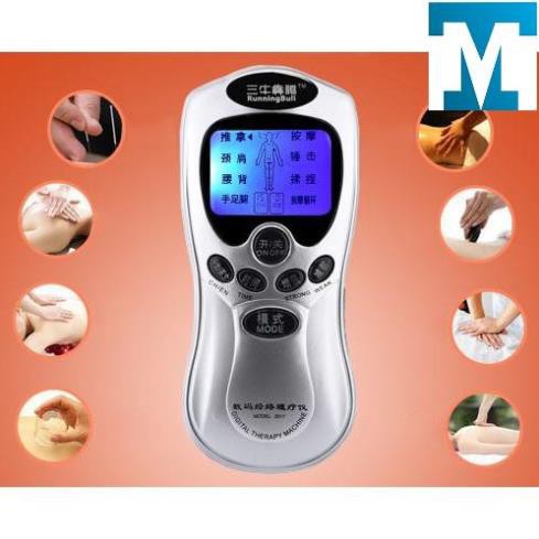 Máy massage cao cấp hàng Việt Nam, Máy massage trị liệu 4 miếng dán SYK-208