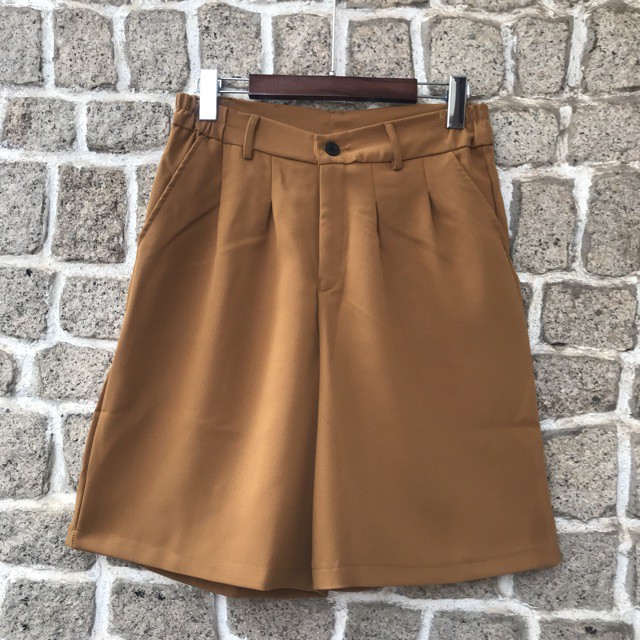 Quần short quần lửng ống rộng bigsize màu đen D50 CRQ023 | BigBuy360 - bigbuy360.vn