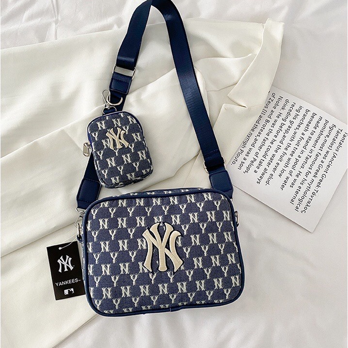 Túi đeo chéo thời trang NY Dáng Hộp Kèm ví đeo nhỏ