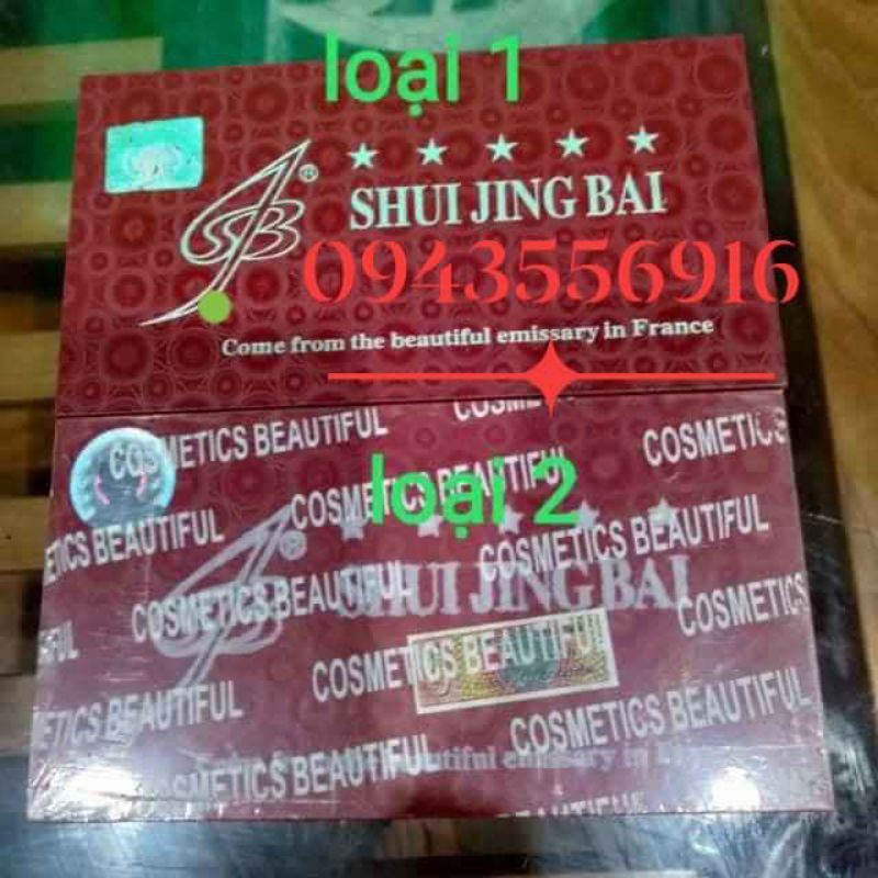 Kem nám bạch thủy tinh đôi