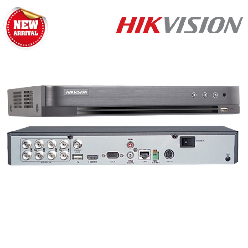 Đầu Ghi Hình HD-TVI 8 Kênh TURBO 4.0 HIKVISION DS-7208HQHI-K2 - Hàng Chính Hãng