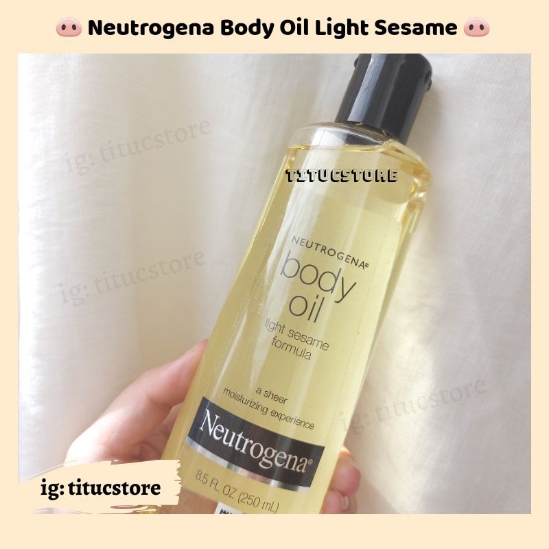 Tinh dầu dưỡng da toàn thân Neutrogena Body Oil Light Sesame Formula (Bill Úc) | BigBuy360 - bigbuy360.vn