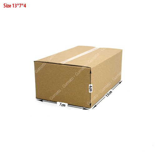 Hộp giấy P23 size 13x7x4 cm, thùng carton gói hàng Everest