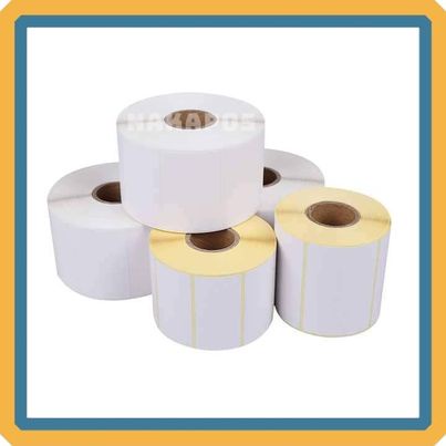 Decal in tem nhãn 80x40 mm, cuộn 30m