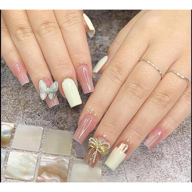 sơn gel trắng sữa