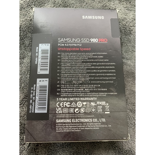 Ổ Cứng SSD NVMe SamSung 980 Pro 500GB (Bảo Hành CHÍNH HÃNG 5 Năm tại AMC) | BigBuy360 - bigbuy360.vn