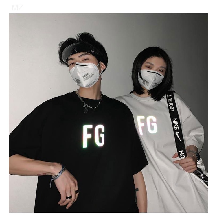 ÁO THUN, ÁO PHÔNG TAY LỠ NAM NỮ UNISEX OVERSIZE, ÁO PHÔNG FORM RỘNG FG PHẢN QUANG D33