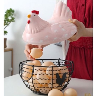 💥 GIỎ ĐỰNG TRỨNG GÀ MÀU HỒNG CUTE 💥