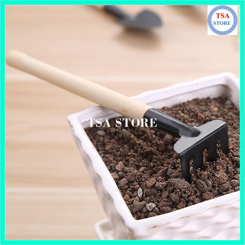 Dụng cụ trồng cây Bộ 3 chiếc trồng cây tiểu cảnh/chậu cây mini/terrarium/hồ cá/bonsai/hòn non bộ/sen đá/xương rồng