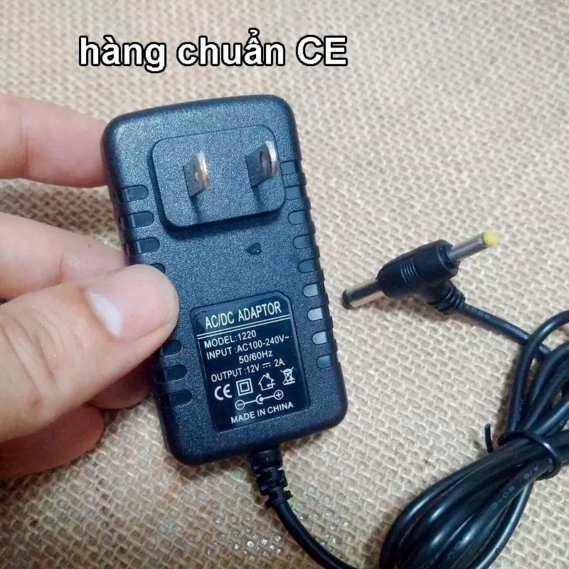 Nguồn đa năng 5v/2a ,9v2a ,12v2a chuẩn các đầu cắm cho các thiết bị