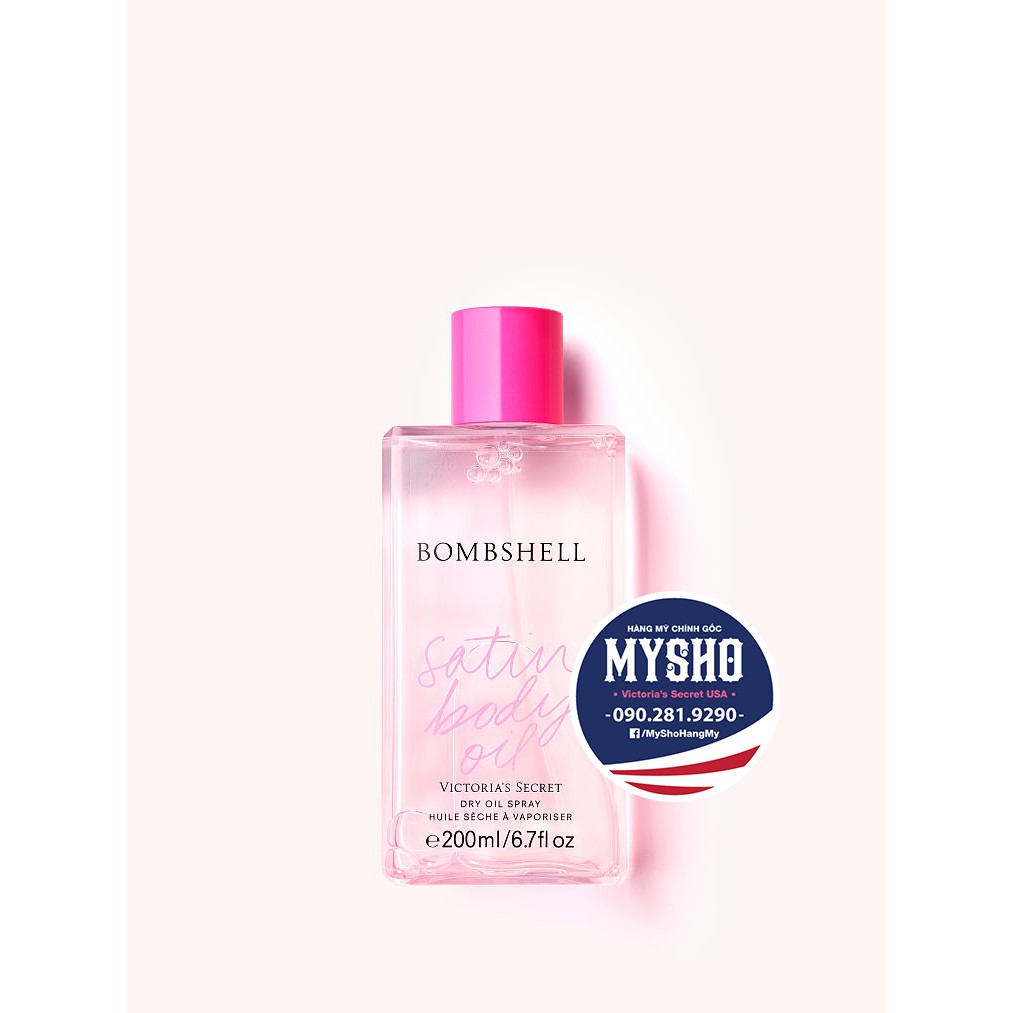 [200ml], [250ml] Xịt toàn thân dạng dầu, Sữa tắm, Bombshell Satin Body Oil | BigBuy360 - bigbuy360.vn
