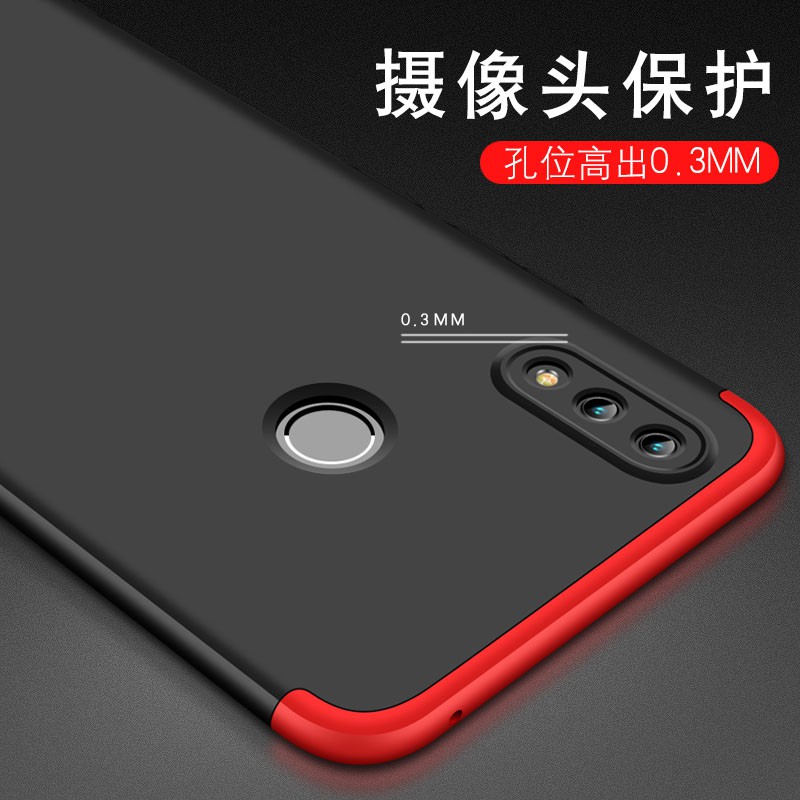 Ốp lưng kèm kính cường lực chắc chắn cho HUAWEI Nova3 nova3i nova3e NOVA2i