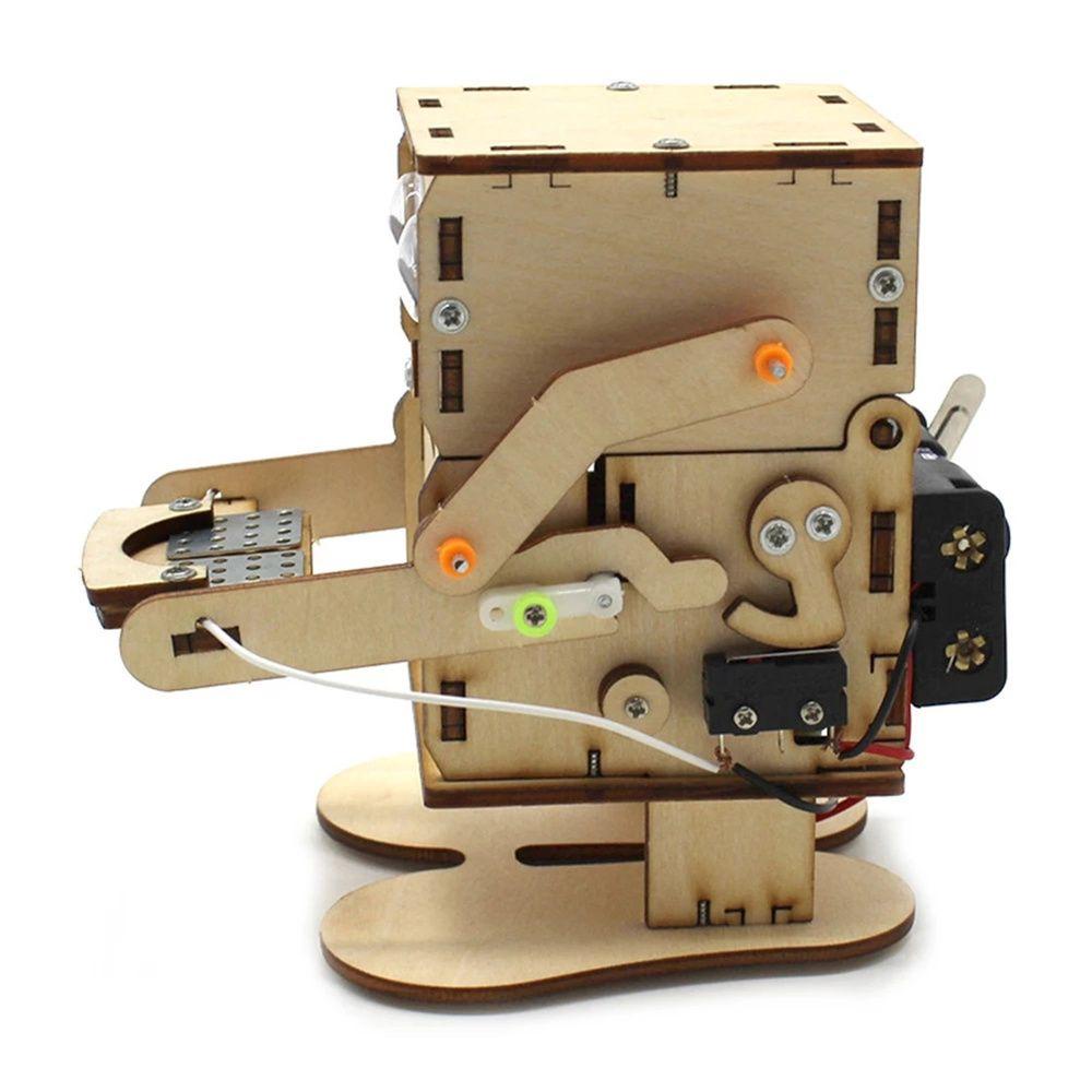Robot Ăn Tiền Xu 1 Lắp Ráp DIY Công Nghệ Khoa Học Giáo Dục Cho Bé