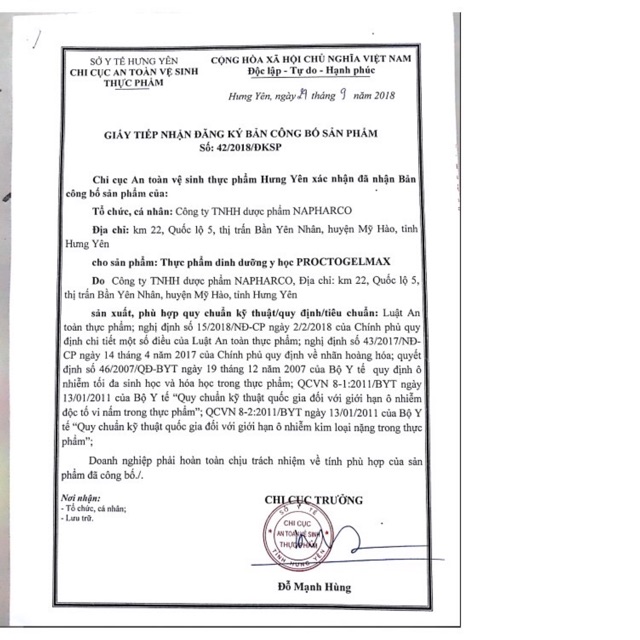 PROCTOGEL MAX - Viên uống hỗ trợ Trĩ (Trĩ nội, trĩ ngoại), táo bón (Hộp 20 viên)