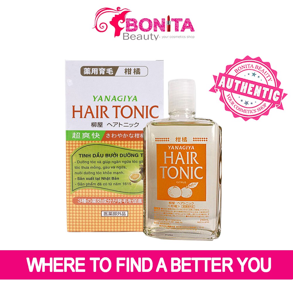 Tinh dầu bưởi mọc tóc - dưỡng tóc Yanagiya Hair Tonic