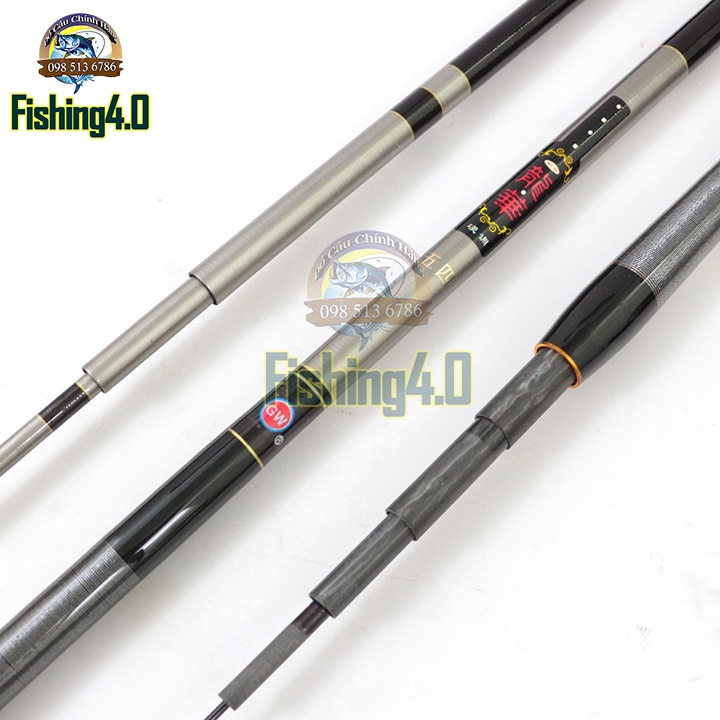 Cần Câu Tay GW LongHua 5H Ngọn Đặc - Đủ size