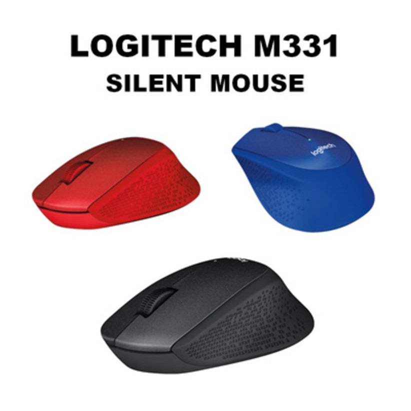 Chuột không dây Wireless Logitech M331 Silent - Hàng chính hãng new 100%