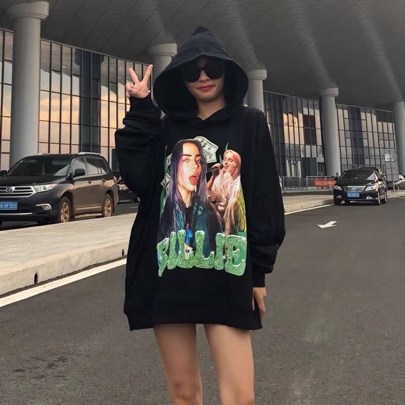 Áo Hoodie JL Oversize Billie, JACKLANE, Áo nỉ chui đầu Unisex Jack Lane