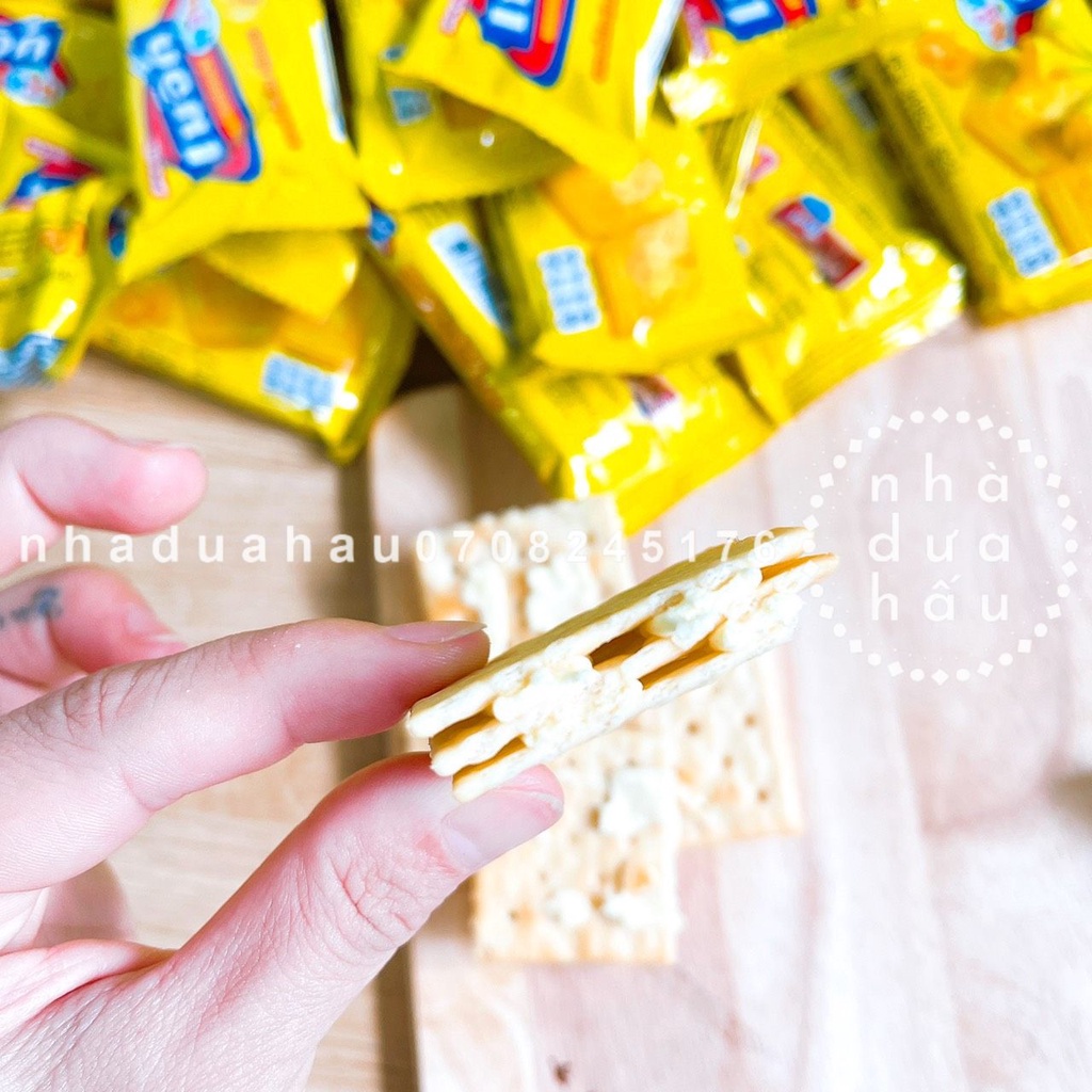 Một gói bánh quy mặn kẹp kem phomai Magic Jack&Jill Thái Lan gói lớn 360gam gồm 24 gói nhỏ | BigBuy360 - bigbuy360.vn