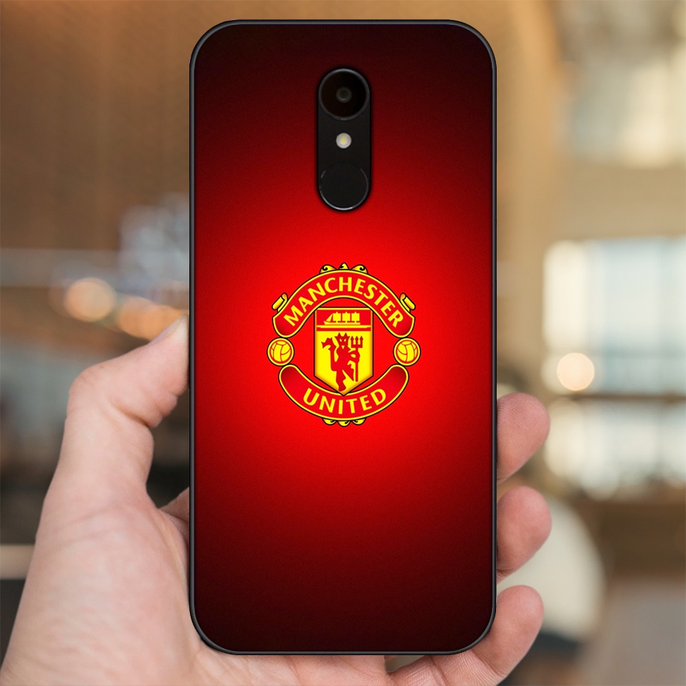 Ốp lưng Xiaomi Redmi 5 viền đen in hình MU Manchester United