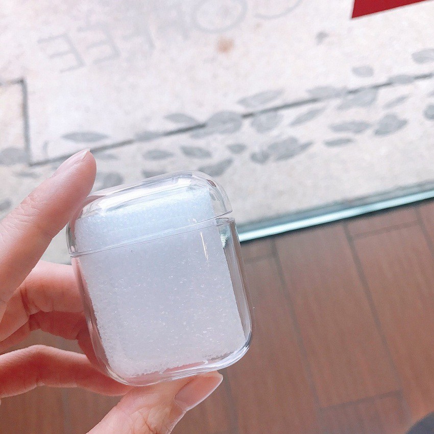 Bao đựng tai nghe cho Airpods 1,2, i12 case silicol bảo vệ tai nghe airpod kèm móc treo nhiều màu tiện lợi