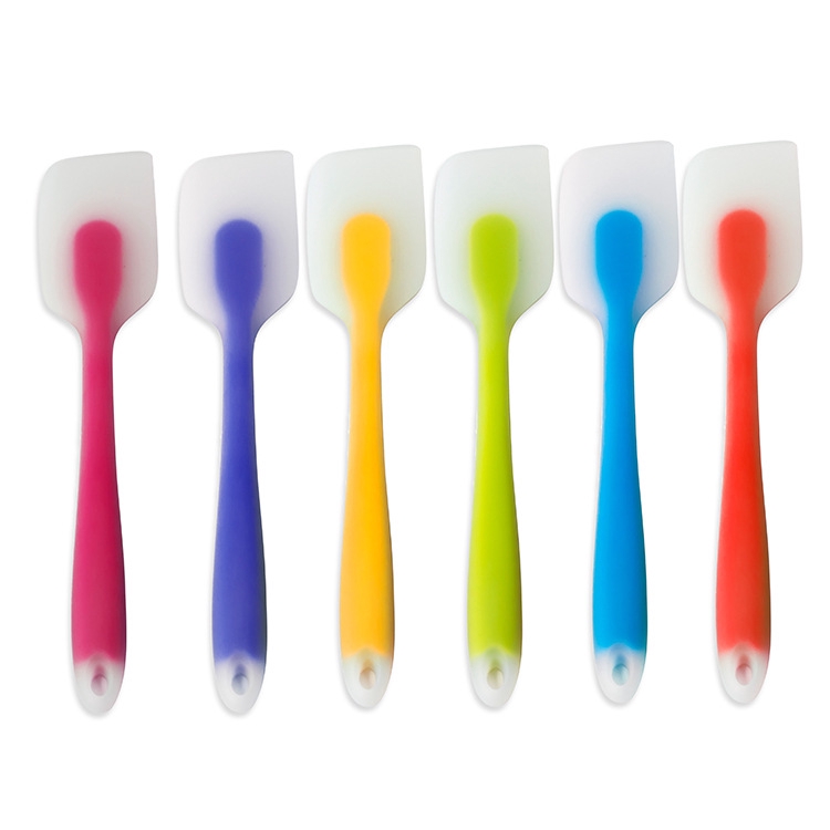 Muỗng Silicone Chịu Nhiệt Trộn Kem Làm Bánh Tiện Dụng