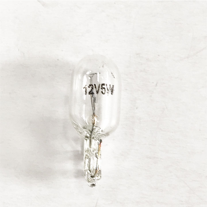 Bóng đèn T10 12V 5W hoặc 24V 5W sợi tóc Halogen lắp cho ô tô xe máy