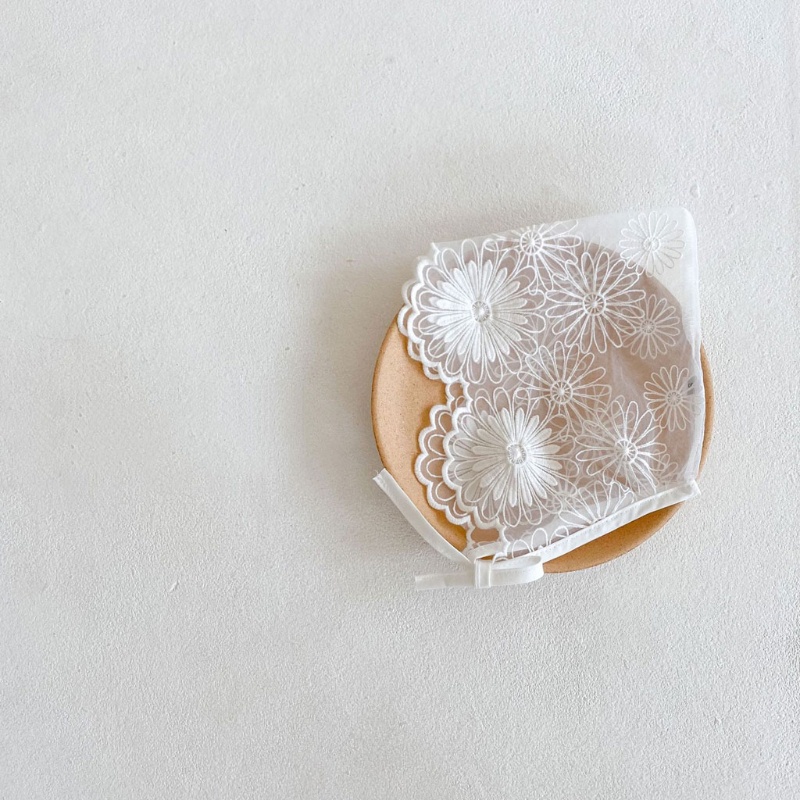 Mũ Bonnet Thời Trang Mùa Hè Cho Bé Gái Sơ Sinh