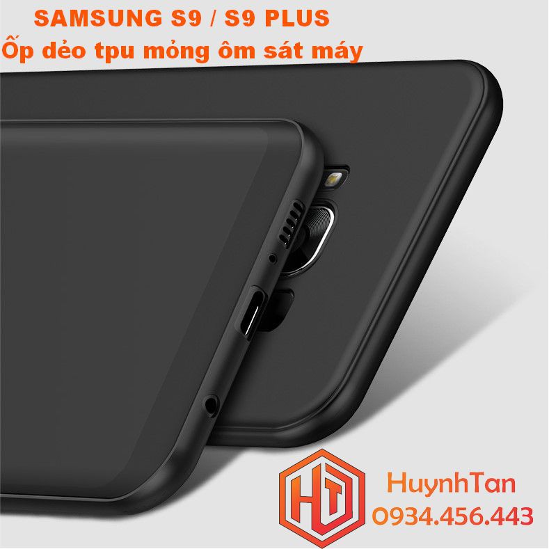 Ốp lưng samsung s9 s9 plus TPU màu dẻo siêu mỏng ôm sát thân máy bảo vệ camera phụ kiện huỳnh tân store
