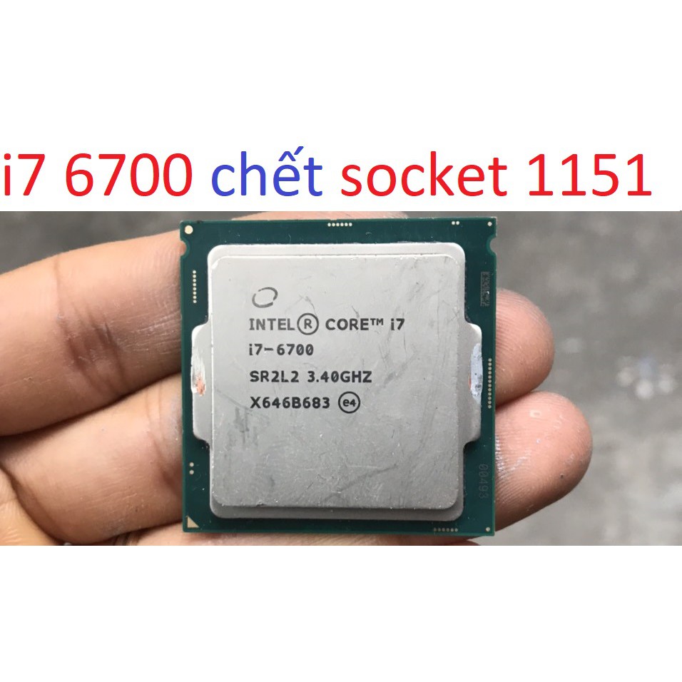 combo bộ sản phẩm-  bộ vi xử lý CPU lỗi chết Intel Core i7 6700 socket 1151 cho pc máy tính để bàn Skylake SR2L2,E5300