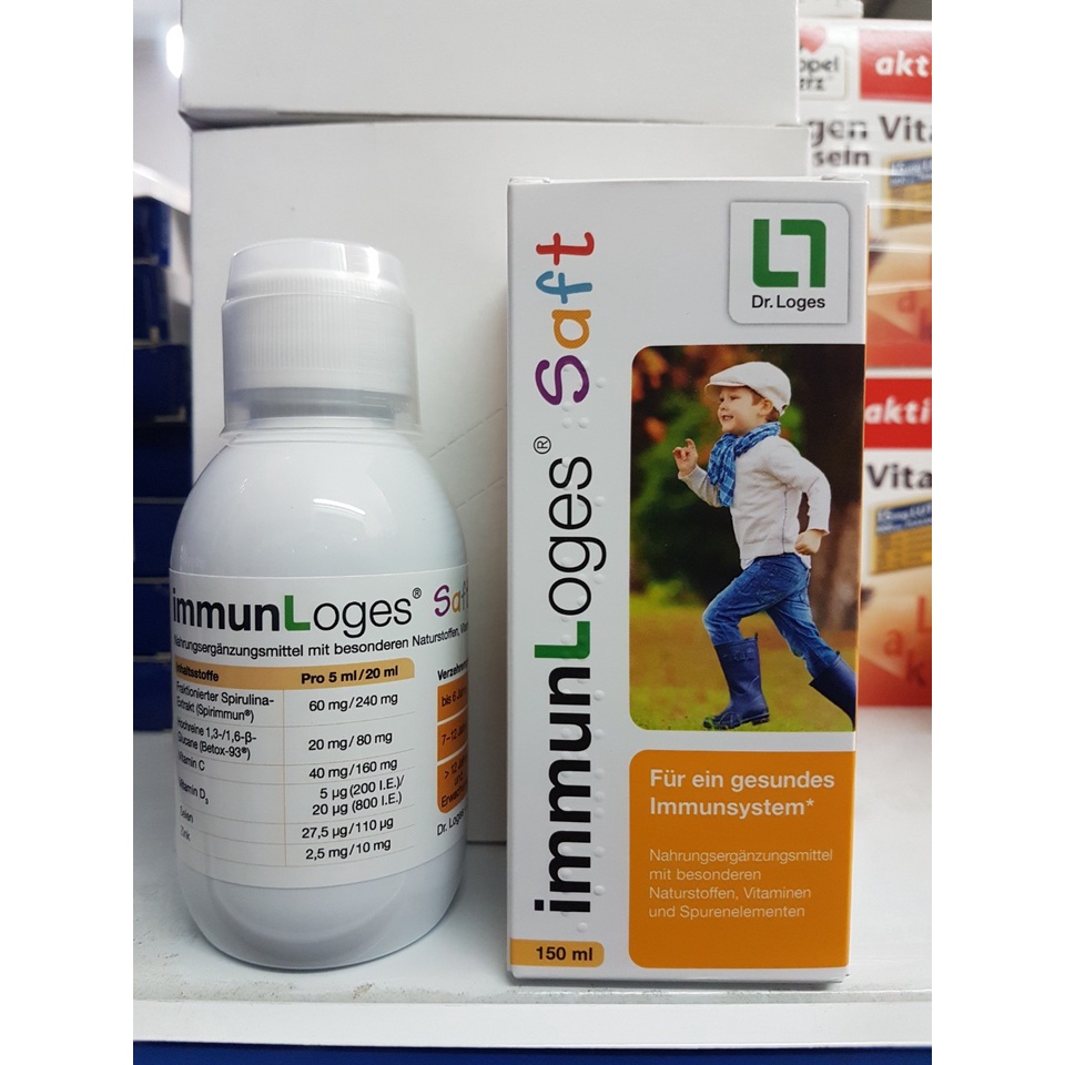 Đồ uống immunLoges Saft 150ml của Đức